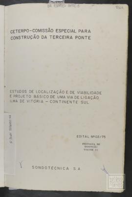 Proposta de Execução - Volume 2 - Edital n° 02/75 SONDOTÉCNICA