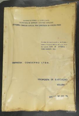 Proposta de Execução - Volume 2 - Edital n° 02/75 CONSEPRO