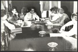Reunião com representantes de partidos políticos, Vitória