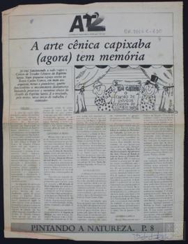 A ARTE CÊNICA CAPIXABA (AGORA) TEM MEMÓRIA