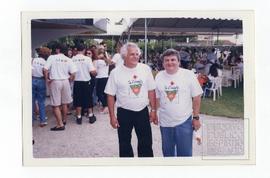 Paulo Borges e Sergio Borges em evento social, Verão Vip na Aldeia da Praia, Guarapari .