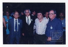 Inauguração da TV Guarapari, Everaldo Nascimento, Paulo Borges, Sergio Borges, Gutmam Uchoa de Me...