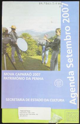 "AGENDA SETEMBRO 2007 - SECULT"