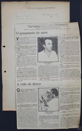 O PENSAMENTO DO AUTOR / A VISÃO DO DIRETOR