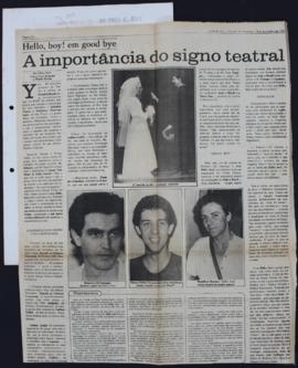 A IMPORTÂNCIA DO SIGNO TEATRAL