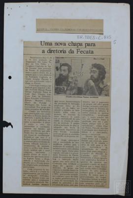 UMA NOVA CHAPA PARA A DIRETORIA DA FECATA