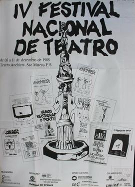 "IV FESTIVAL NACIONAL DE TEATRO"