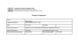 Registro das Leis e Resoluções da Assembleia [Legislativa] Provincial