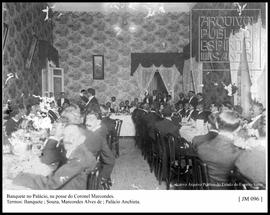 Banquete no Palácio, na posse do Coronel Marcondes