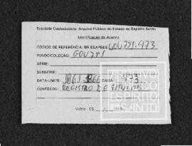 Registro de Títulos de Diversos funcionários Públicos [Expedidos pela Secretaria da Província]