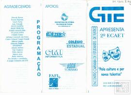 "2° ENCONTRO CAPIXABA DE ESTUDANTES DE TEATRO"