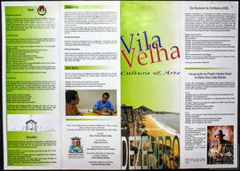 FOLDER "VILA VELHA CULTURA & ARTE