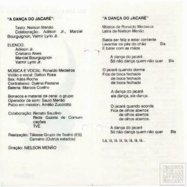 "A DANÇA DO JACARÉ"