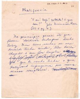 COLETÂNEA MANUSCRITOS