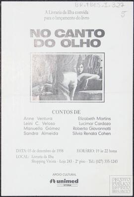 "NO CANTO DO OLHO"