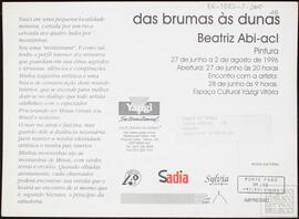 "DAS BRUMAS ÀS DUNAS"