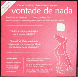 FILIPETA "VONTADE DE NADA"