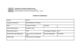 Inquérito Policial n° 540