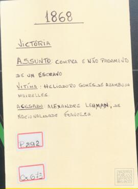 Inquérito Policial n° 292