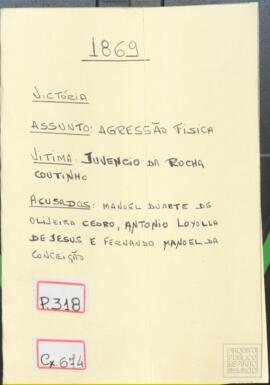 Inquérito Policial n° 318
