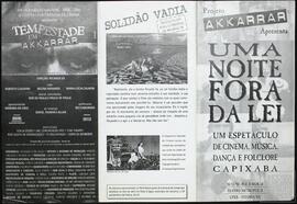FOLDER "UMA NOITE FORA DA LEI"