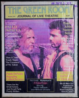 REPRODUÇÃO "THE GREEN ROOM - JOURNAL OF LIVE THEATRE"