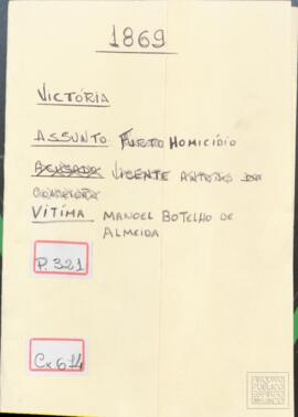 Inquérito Policial n° 321