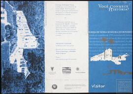FOLDER PROJETO VISITAR - IGREJA DE NOSSA SENHORA DO ROSÁRIO