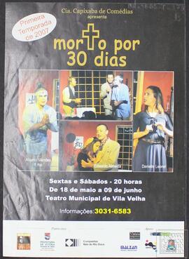 "MORTO POR 30 DIAS"