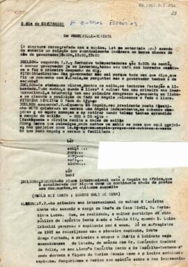 DOSSIÊ "O DIA DO GOVERNADOR E OUTRAS ESTÓRIAS - UM VAUDEVILLE-REVISTA"