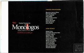 "7° FESTIVAL NACIONAL DE MONÓLOGOS"