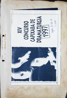 FOLDER-CARTAZ "XIV CONCURSO CAPIXABA DE DRAMATURGIA"