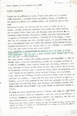 AUTORIZAÇÃO "ALGUÉM TELEFONOU?
