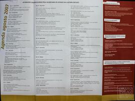 "AGENDA AGOSTO 2007 - SECULT"