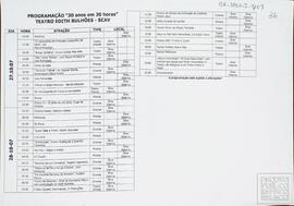 PROGRAMA "30 ANOS EM 30 HORAS"