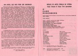 "O CASO ROSENBERG"