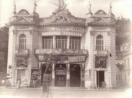 Fachada do Teatro Carlos Gomes