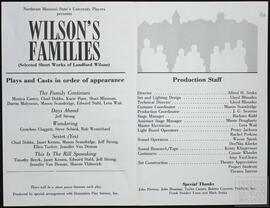 PROGRAMA "WILSON'S FAMILIES"