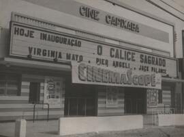 Fachada do Cine Capixaba no dia da inauguração