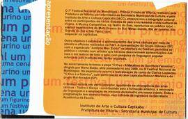 "7° FESTIVAL NACIONAL DE MONÓLOGOS"