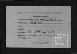 Matrícula de Funcionários Públicos Aposentados