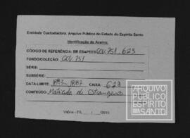 Matrículas de Estrangeiros Naturalizados [nos termos da lei 3140 de 30/10/1882]