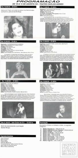 "FESTIVAL DE TEATRO PROFISSIONAL - ES"