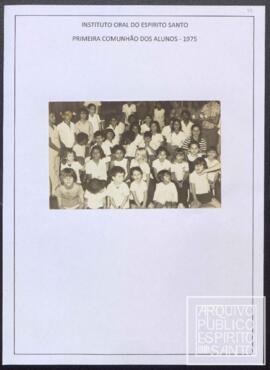 Primeira comunhão dos alunos do Instituto Oral do Espírito Santo